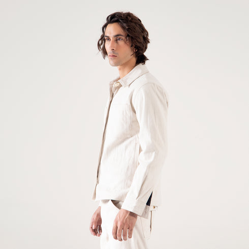 CANVAS PATCH POCKET SHACKET